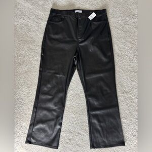 LOFT Women's Faux Leather Pants